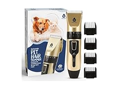 Pursonic Rechargeable Dog Clippers for Grooming