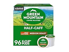 Green Mountain Coffee Roasters Half Caff Coffee, 96 Count