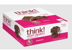 Think! Chocolate Crunch Crispy Squares 10 Count, 1.48 OZ