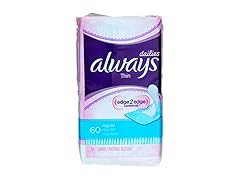 Always Dailies Liners Thin Regular