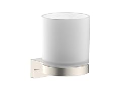 hansgrohe AddStoris S Modern Tumbler in Brushed Nickel