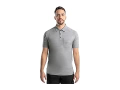 Wrangler Men Performance Workwear Short Polo Shirt