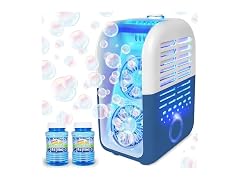 Light Up Portable Bubble Blower Party Machine