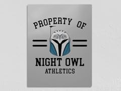 Night Owl Athletics 11" x 14" Metal Poster