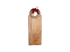 Mud Pie Wreath Handle Wood Board; spreader 6"