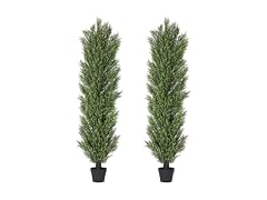 THE BLOOM TIMES Artificial Cedar Trees