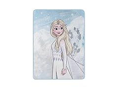 Northwest Frozen Micro Raschel Throw Bla