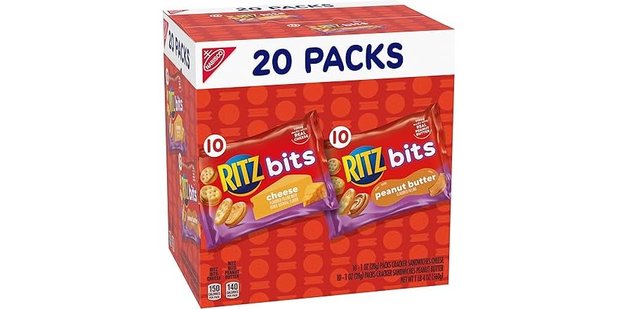 RITZ Bits Variety Pack 20ct