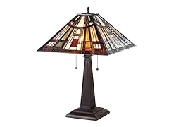 Mission 2-light Table Lamp