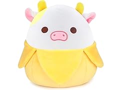 2 Pack Banana Cow Plush Toy 10.7"