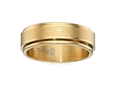 Amazon 18k Gold Prayer Ring, size 12