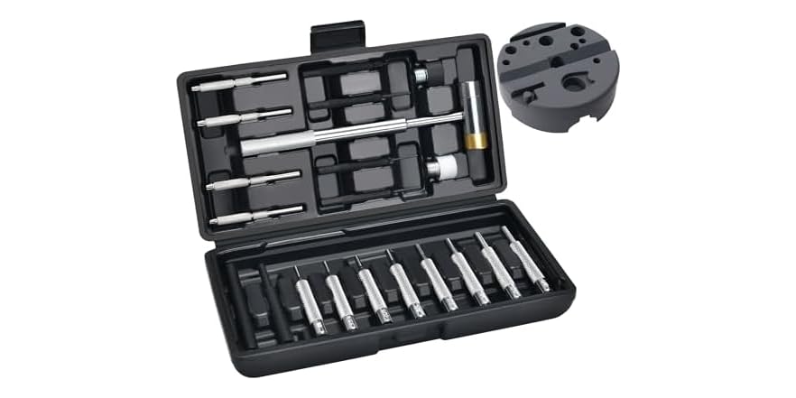 W WIREGEAR Roll Pin Punch Set