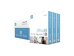HP Printer Paper | 8.5 x 11 Paper | Office 20 lb | 3 Ream