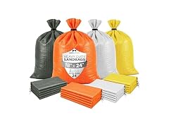 Heavy Duty Sand Bags, Pack of 24 (multicolor)