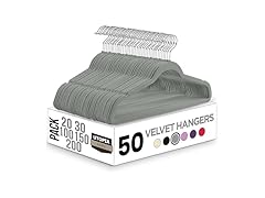 Utopia Home Velvet Hangers 50 Pack