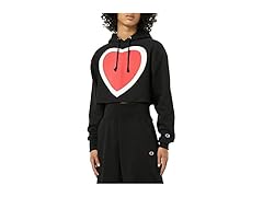 Champion Women's Hoodie Black (XL)
