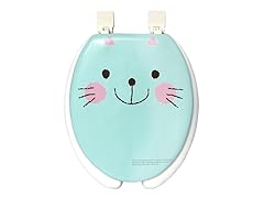 Cat Soft Padded Round Toilet Seat