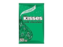 Hersheys KISSES Milk Choc Holiday Bag 60oz