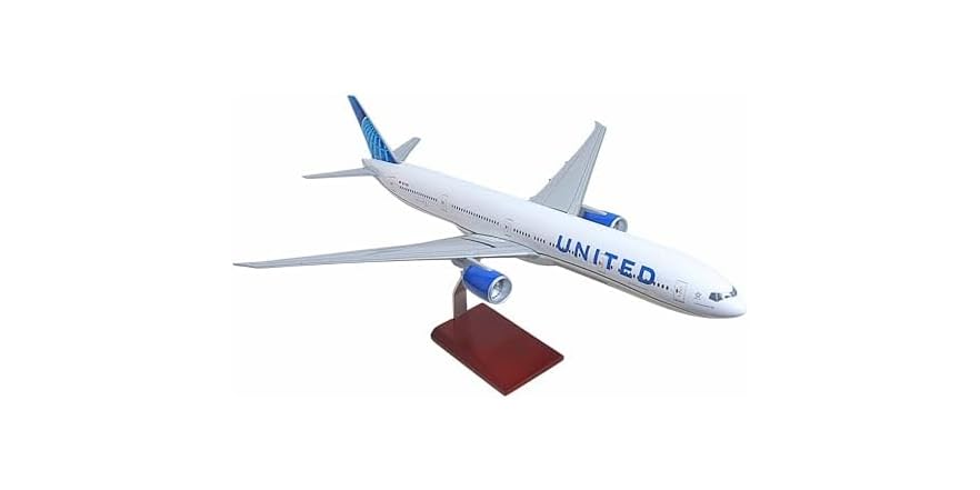SkyMarks United 777-300ER Model Airplane