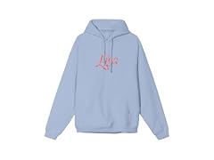 Lisa Unisex (M) Logo Hoodie Blue