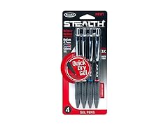RoseArt Stealth Retractable Gel Pens
