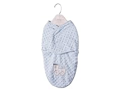 Blue Locomotive Popcorn Swaddle (3-6M)