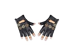 MAYSONG 1 Pair men Steampunk Gloves