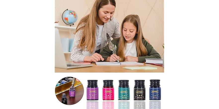 AIYNC Feather Pen, Calligraphy Pen Set