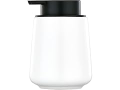2 Pack White Ceramic Soap Dispensers
