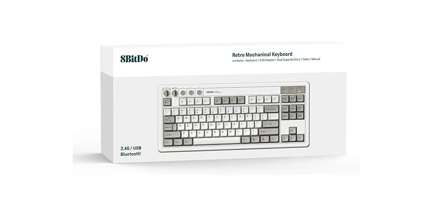(NEW) 8Bitdo M Edition Retro Mechanical Keyboard