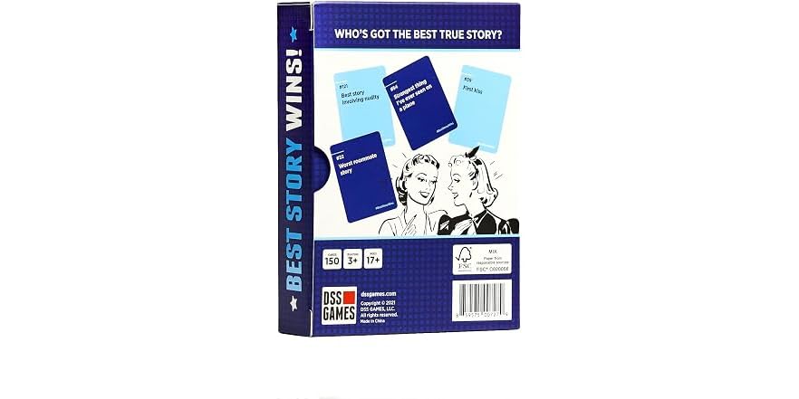 Best Story Wins A Party Game Of Juicy Conversation Starters
