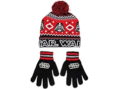 Kids Vader Ugly X-Mas Beanie & Gloves