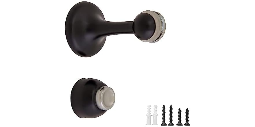 Magnetic Door Stop Wall Protector with Magnetic Tip