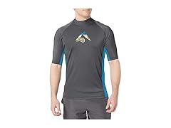 Kanu Surf Men's Rashguard Charcoal (XL)