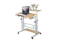 FAHKNS Small Standing Desk w/ Wheels