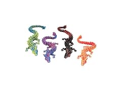 GEDDES Raymond 3D Printed Dragon Fidget Toys – Pack of 24