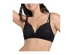 Maidenform Women ((Large) DD) Pure Bra Black