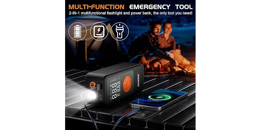 High-Speed Portable Tire Inflator