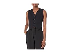 The Drop Cropped Vest (S)