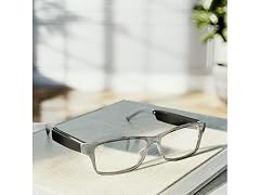 (NEW) Amazon Echo Frames Smart glasses with Alexa, Modern Rectangle frames in Charcoal Gray
