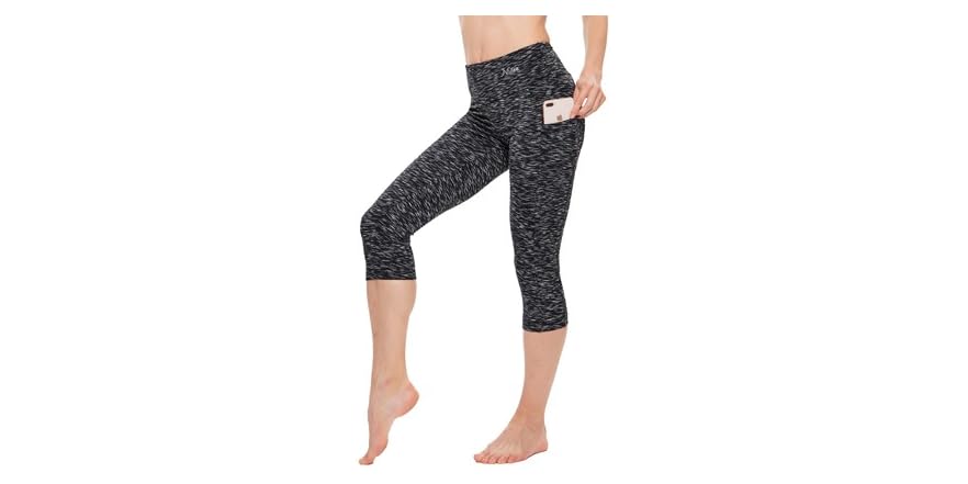 Capri 3/4 Yoga Pants With Side Pockets