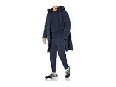Amazon Essentials Mens Hooded Long Puffer Coat