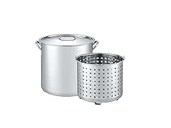 CONCORD 53-qt. Stock Pot w/ Basket & Lid