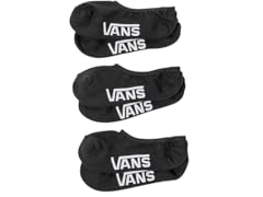 (3 Pair) Vans Classic No Show Socks