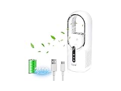 11.8 Portable Bladeless Desktop Fan