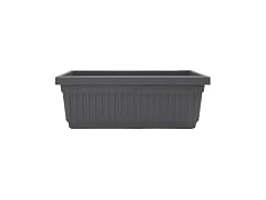 Venetian Window Planter Box w/Drain Plug