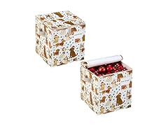 VENO 2 Pack Ornament Storage Box