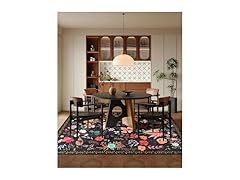 CRYPTOLITE Boho Washable Area Rug 5x7