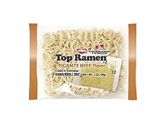 Nissin Top Ramen Picante Beef Flavor Noodle Soup
