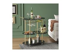 PAUKIN 4-Tier Bar Storage Cart